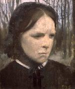 Edgar Degas Portrait of Estelle Balfour oil painting reproduction